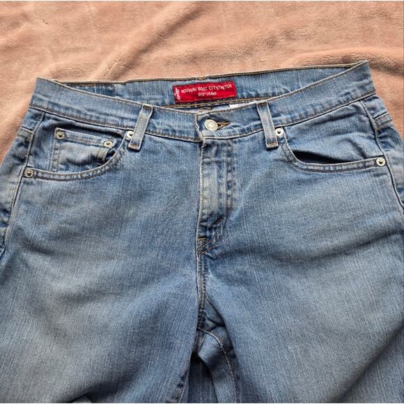 Vintage Levis 515 Nouveau Boot Cut Jeans Womens 6 MIS M Y2K Mid Rise blue - Picture 10 of 15